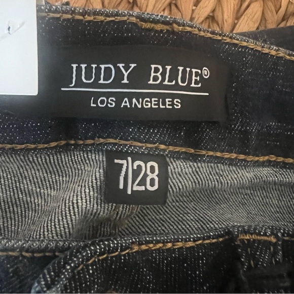 Judy Blue Women's Skinny Fit Jeans - Dark Blue - Picture 2 of 5